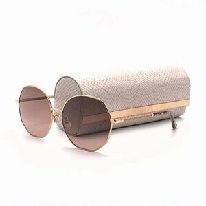 Jimmy Choo Coral Sunglasses Oversized Round